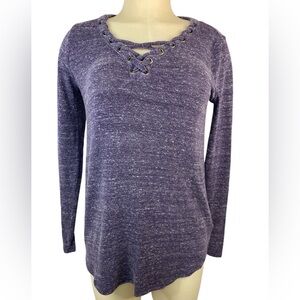 Rock & Republic Long Sleeve Pullover Top Women’s Small